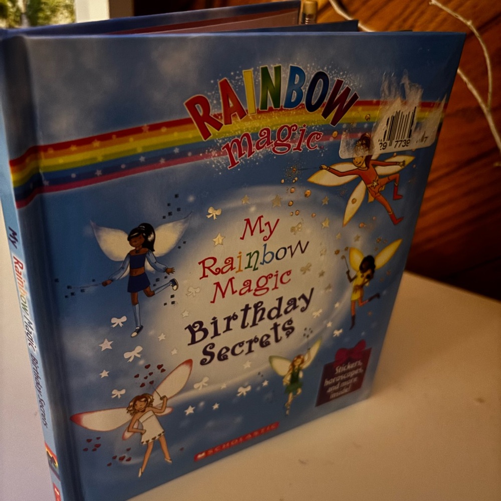 Scholastic Rainbow Magic Birthday Secrets Book